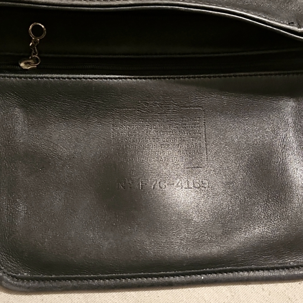 Pre-owed Vintage Coach Hobo Shoulder Bag Genuine Leather - Picture 13 of 13